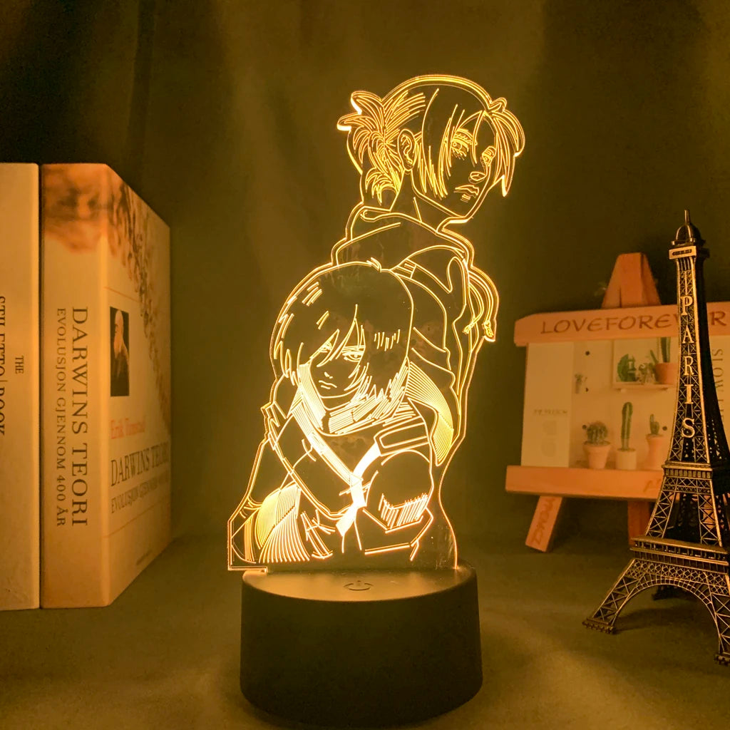Attack on Titan 3D LED Night Lamp