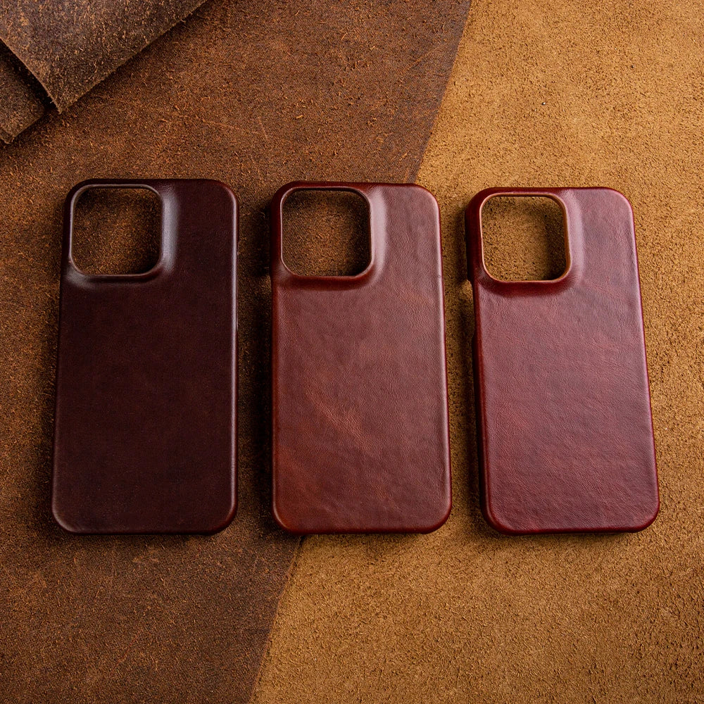 Premium Genuine Leather iPhone Case - Vélanoworld