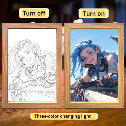 League of Legends LED Photo Frame Night Light