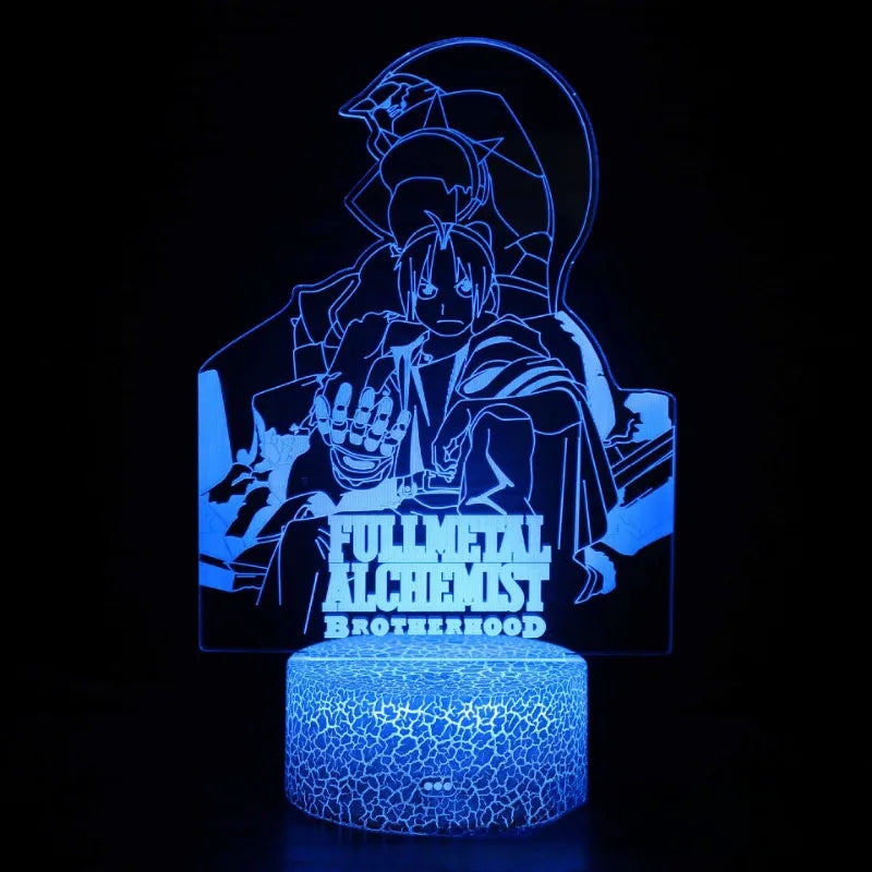 Fullmetal Alchemist Anime 3D LED Night Light