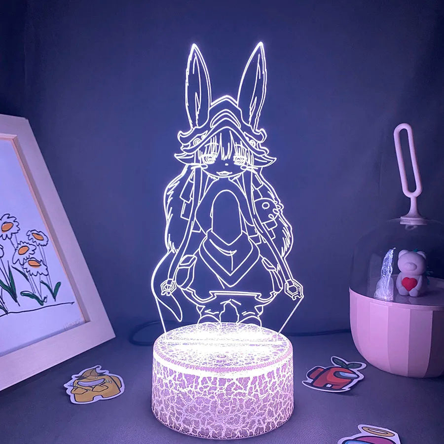 Made in Abyss Anime 3D LED Night Light