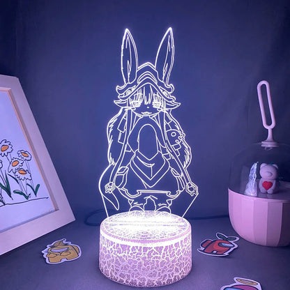 Made in Abyss Anime 3D LED Night Light
