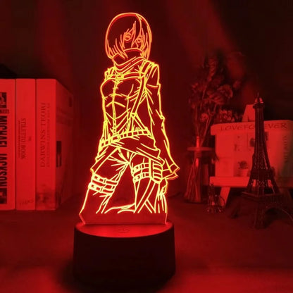 Attack on Titan 3D LED Night Lamp