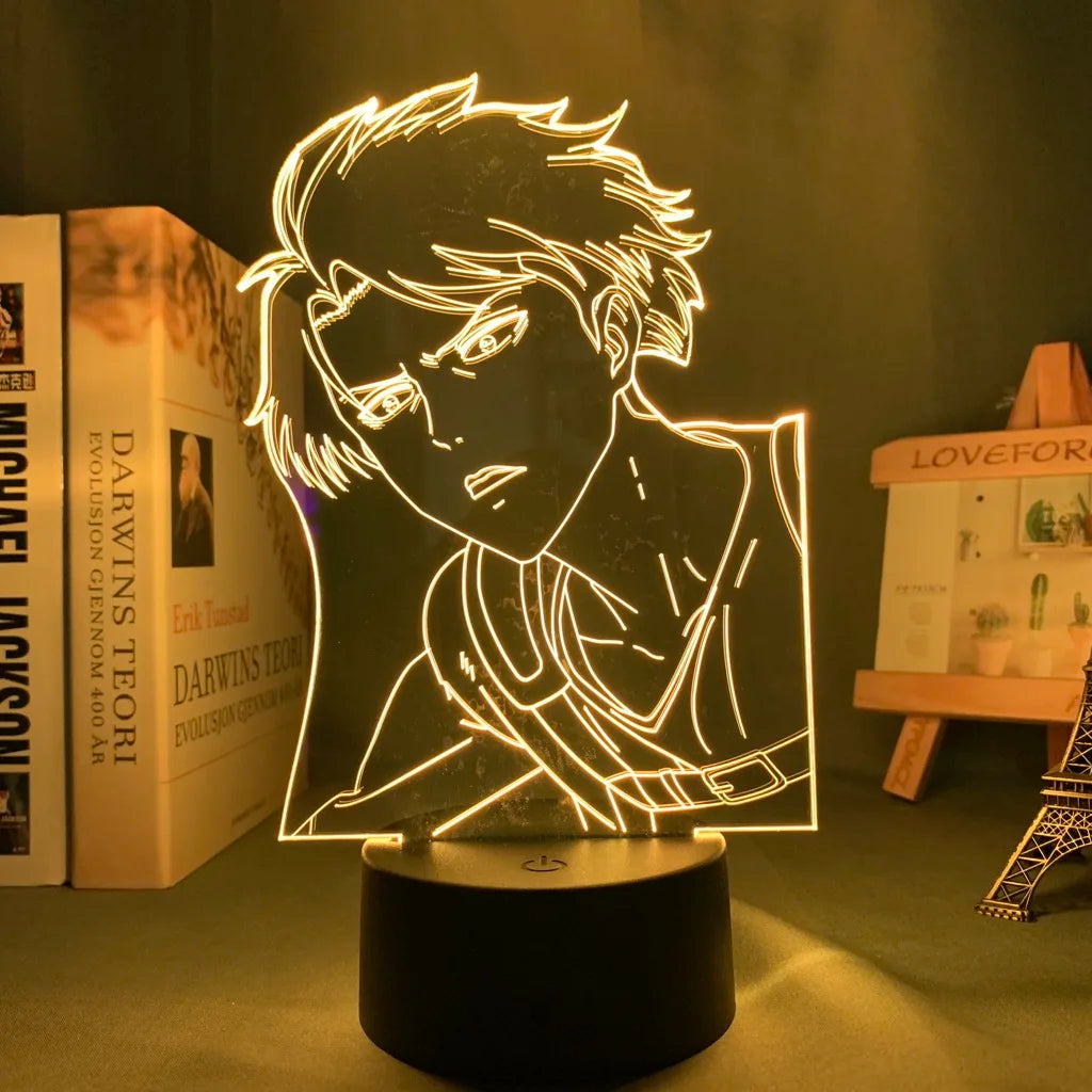 Attack on Titan 3D LED Night Lamp