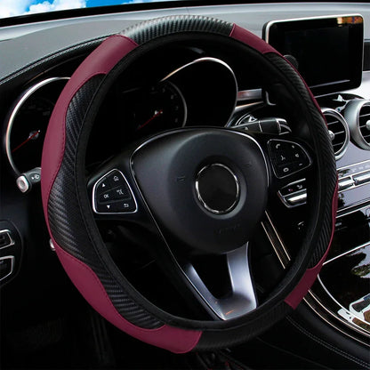 Carbon Fibre Steering Wheel Cover