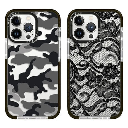 Dark Gray Camouflage Phone Case