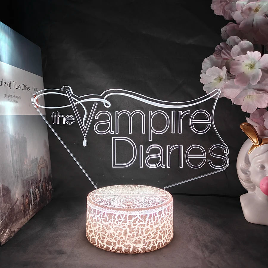 The Vampire Diaries 3D LED Night Light