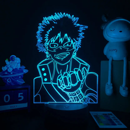 My Hero Academia Anime 3D LED Night Light