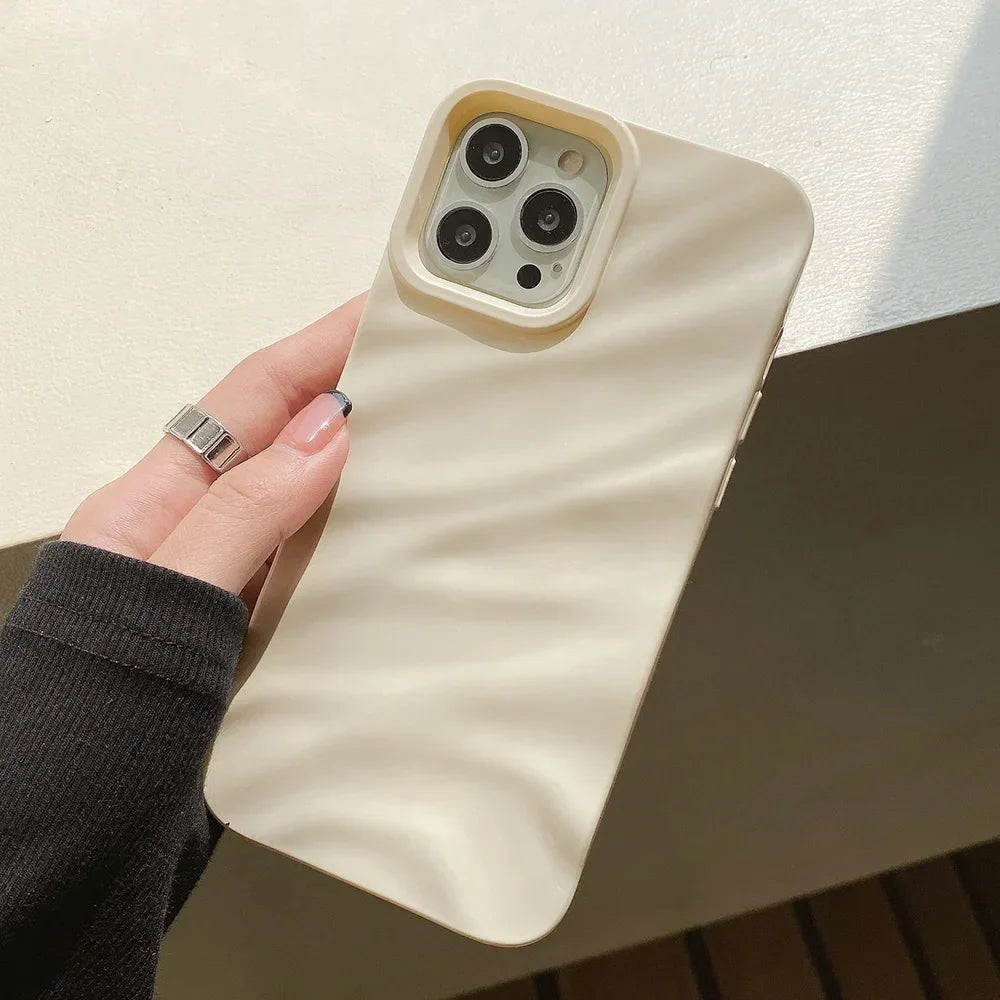Luxury 3D Wavy Silicone Phone Case
