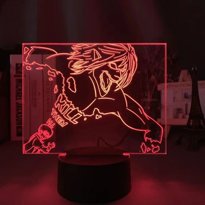 Attack on Titan 3D LED Night Lamp