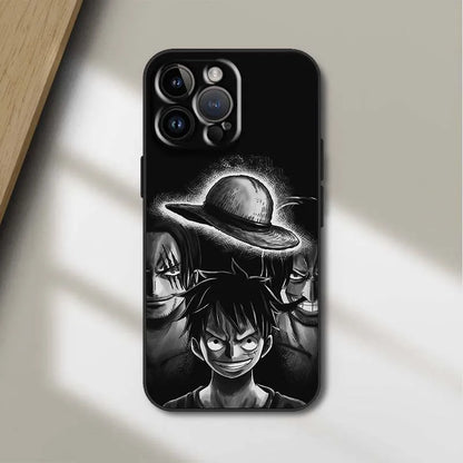 Matte Black One Piece Phone Case