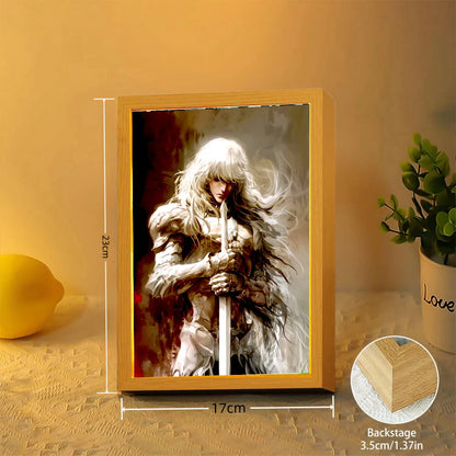 Berserk Anime Light Painting Photo Frame LED Night Light
