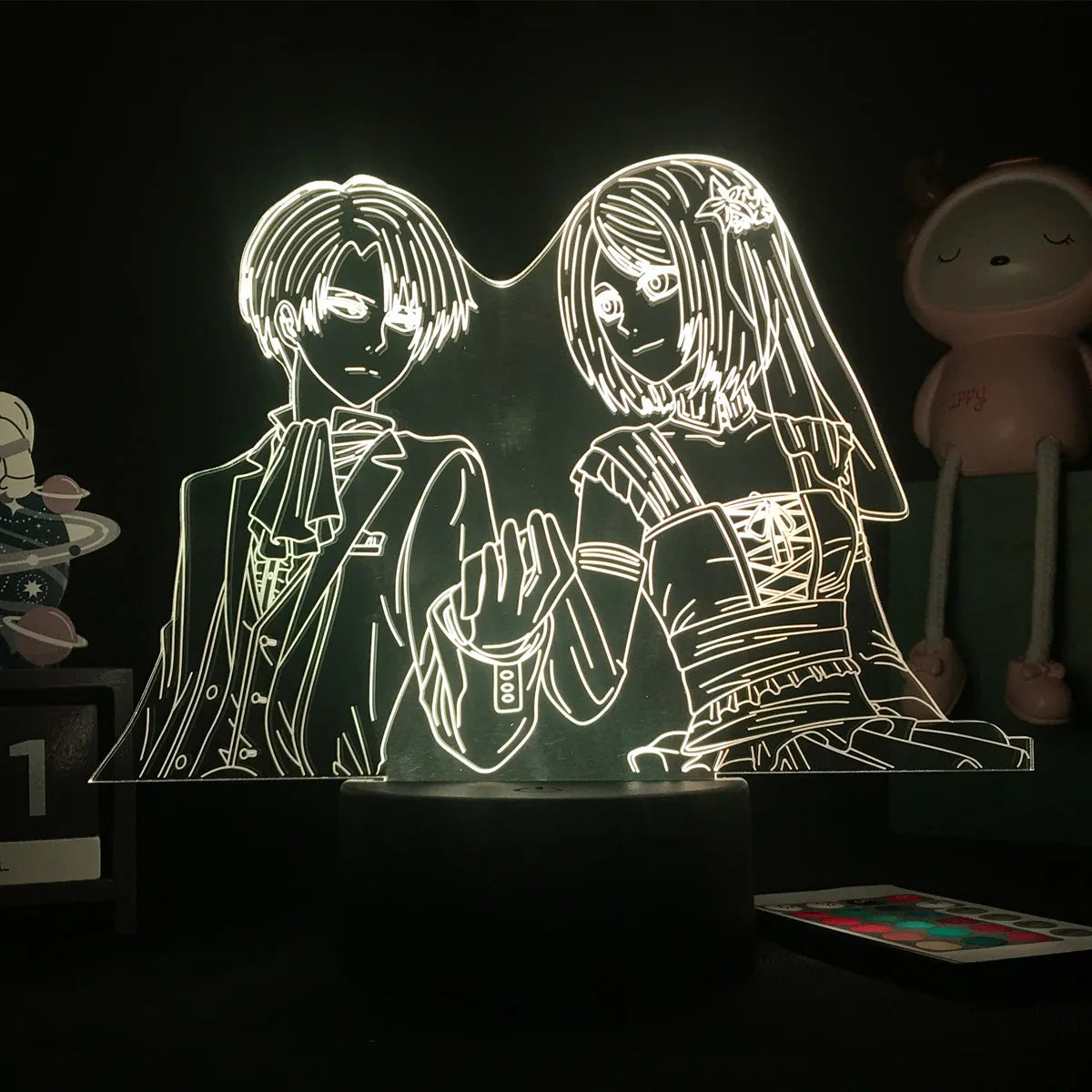 Attack on Titan 3D LED Anime Lamp