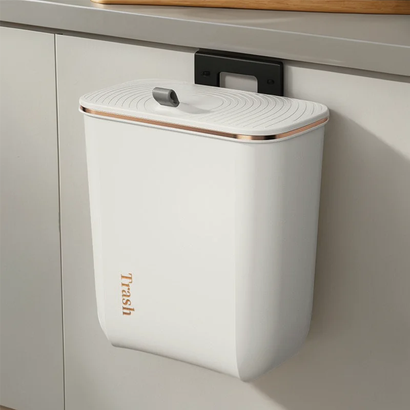 Hanging Waste Bin with Lid