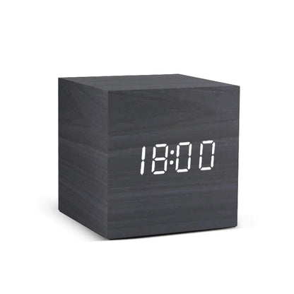 LED Digital Alarm Clock with Temperature Display