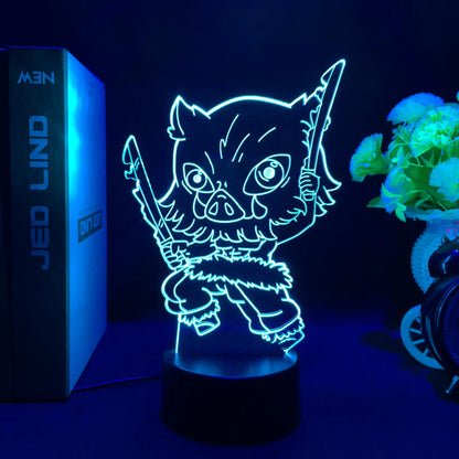 Demon Slayer 3D LED Anime Lamp