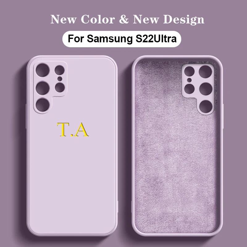 Personalised Liquid Silicone Case for Samsung Galaxy - Vélanoworld