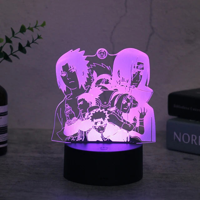 Naruto Anime 3D LED Night Lamp