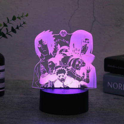 Naruto Anime 3D LED Night Lamp