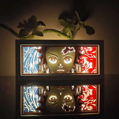 3D Shadow Box Anime LED Night Light