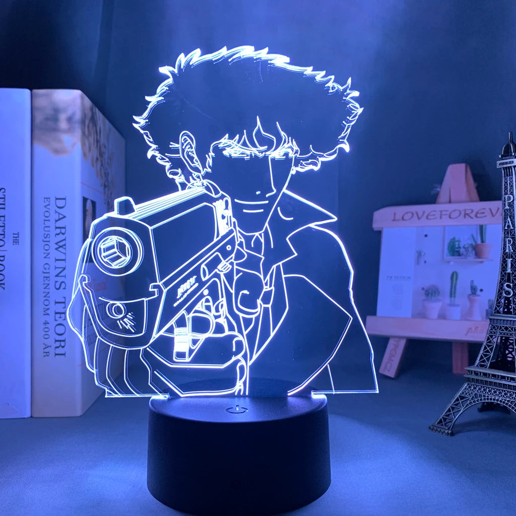 Cowboy Bebop Anime 3D LED Night Light