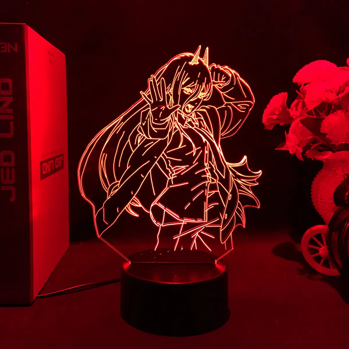 Chainsaw Man Anime 3D LED Night Light