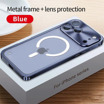 Metal Frame Magnetic Phone Case