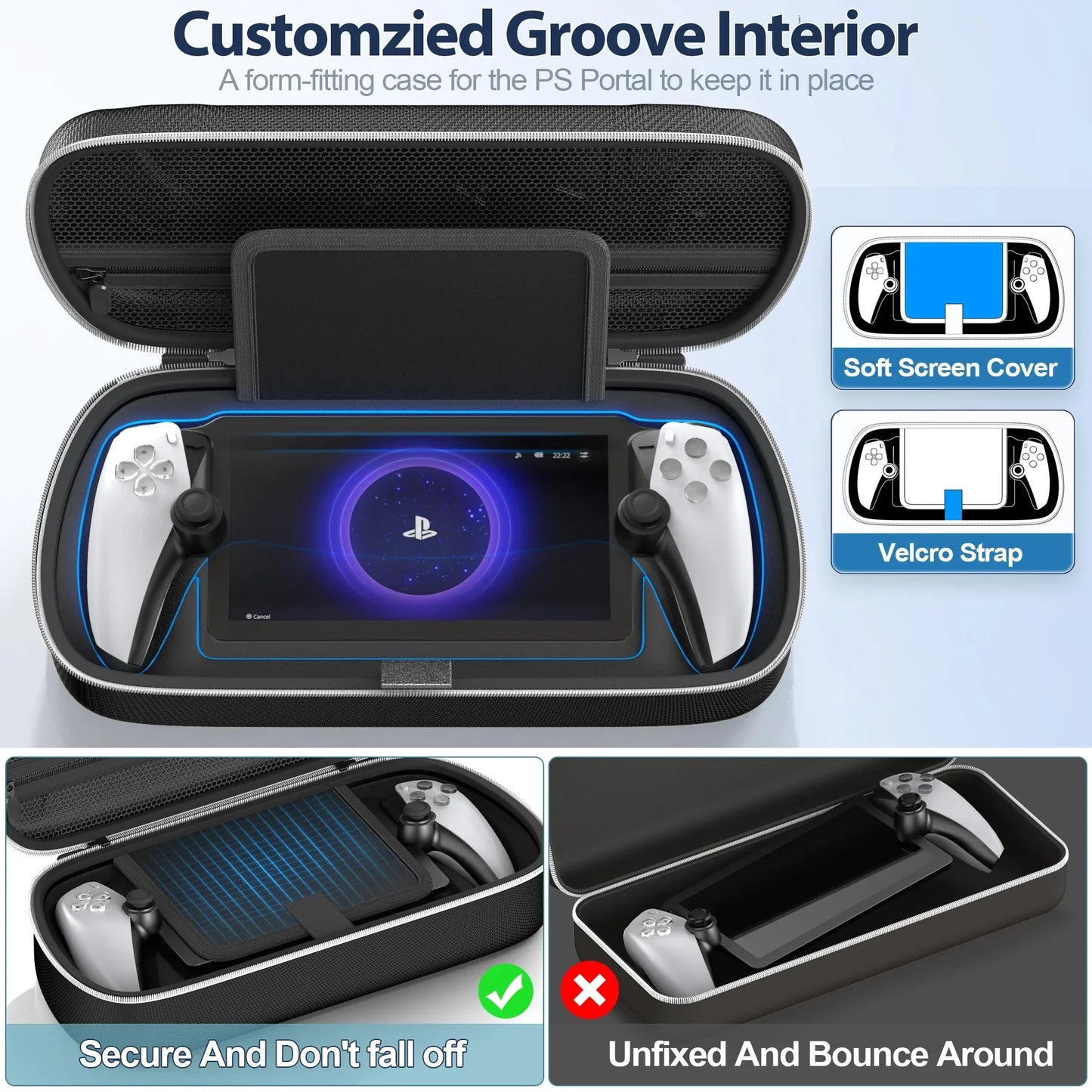 PlayStation Portal Hard Shell Carrying Case