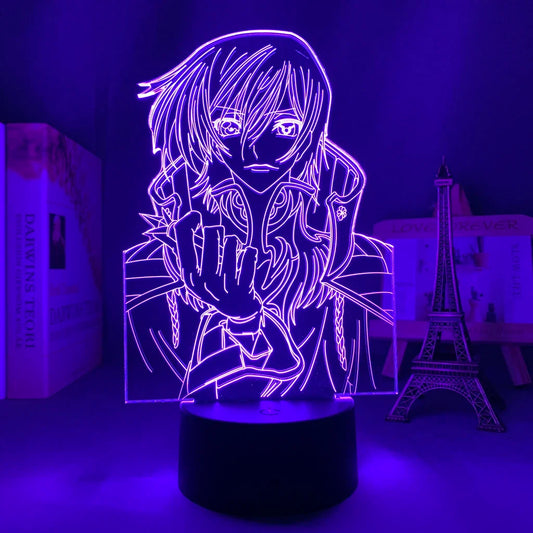 Code Geass Anime 3D LED Night Light