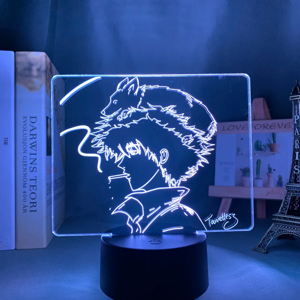 Cowboy Bebop Anime 3D LED Night Light