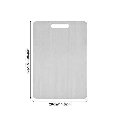 Titanium Stainless Steel Cutting Board - Vélanoworld