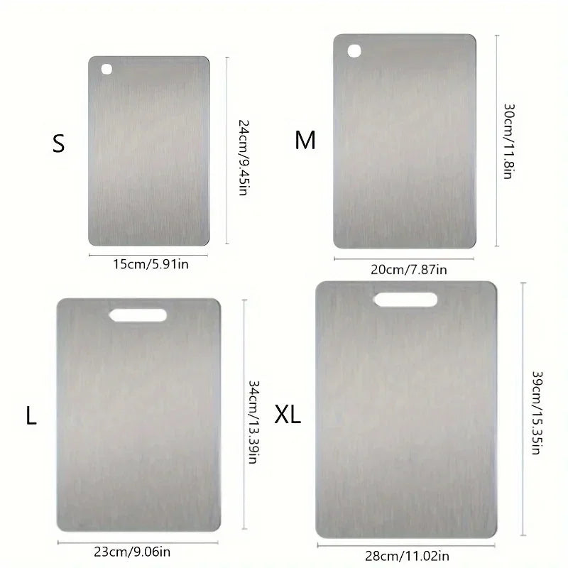 Titanium Stainless Steel Cutting Board - Vélanoworld