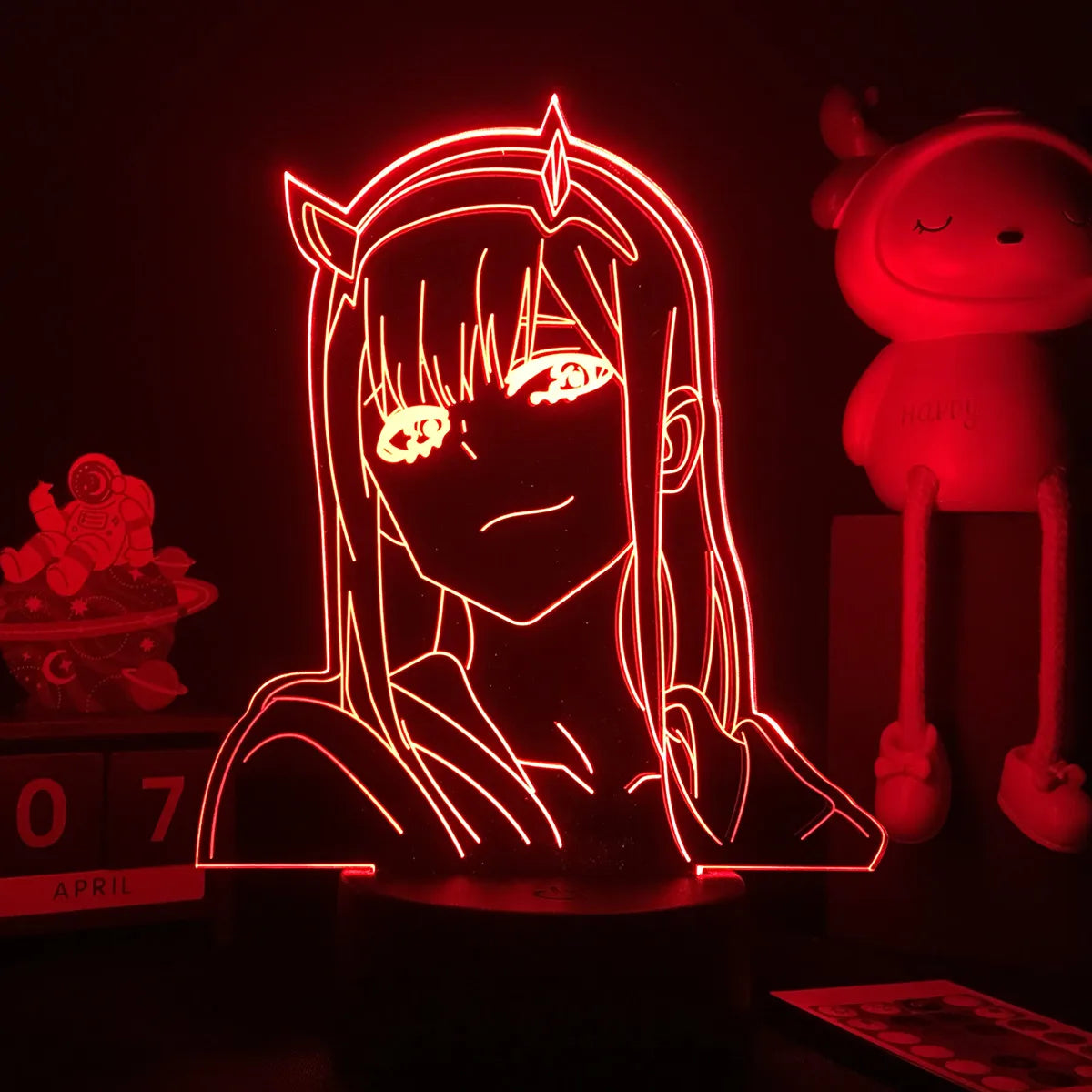 Darling in the Franxx Anime 3D LED Night Light