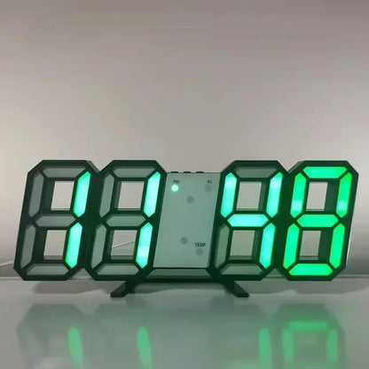 3D LED Wall & Desk Digital Clock