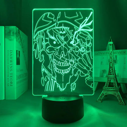 Overlord Anime 3D LED Night Light