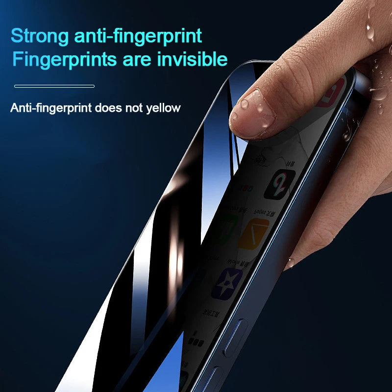 Anti-spy Tempered Glass for iPhone - Vélanoworld