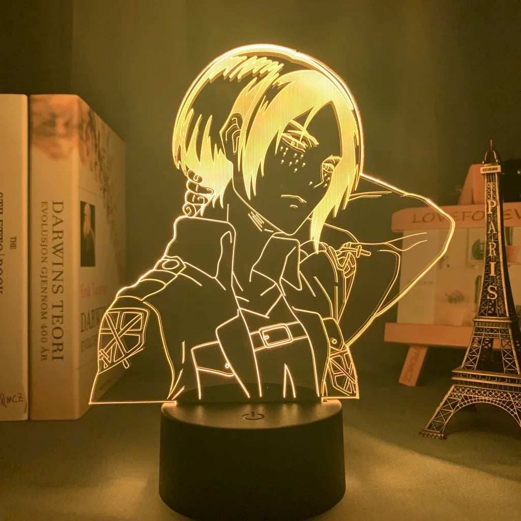 Attack on Titan 3D LED Night Lamp