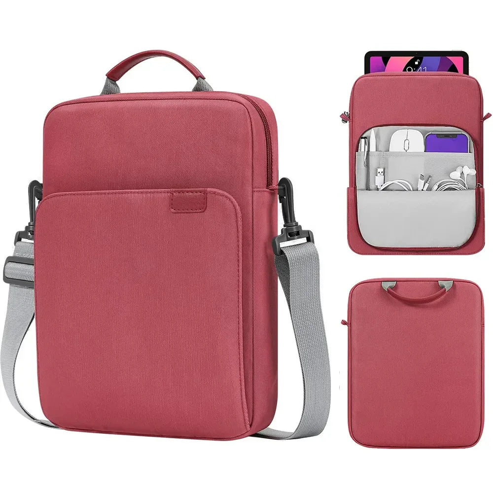 Shoulder Laptop Bag for MacBook Air M1/M2 & iPad Pro