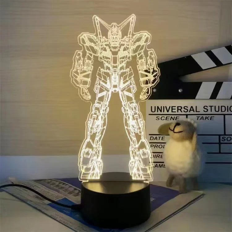 Mobile Suit Gundam Anime 3D LED Night Light