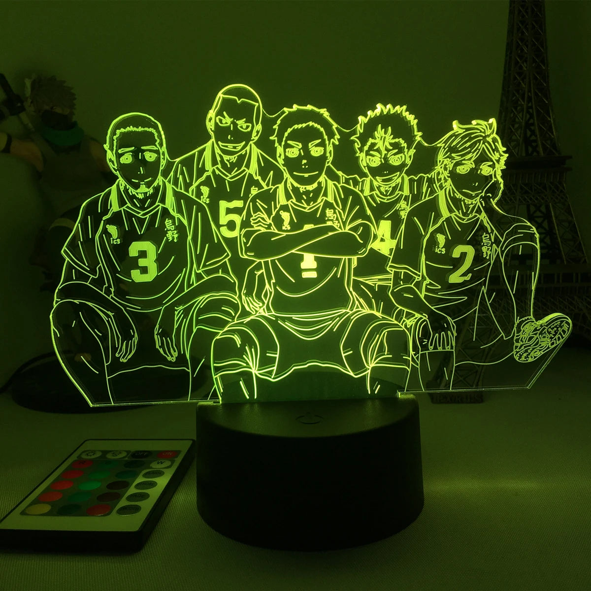 Haikyuu!! Anime 3D LED Night Light