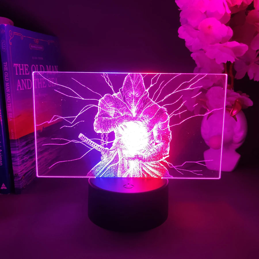 Mortal Kombat–themed 3D LED Night Light