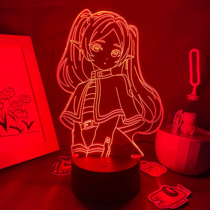 Frieren Anime 3D LED Night Light