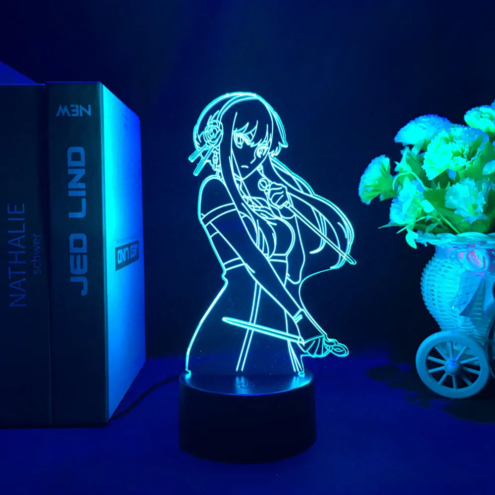 Spy X Family Anime 3D LED Night Light