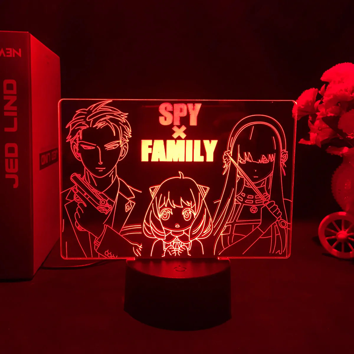 Spy X Family Anime 3D LED Night Light