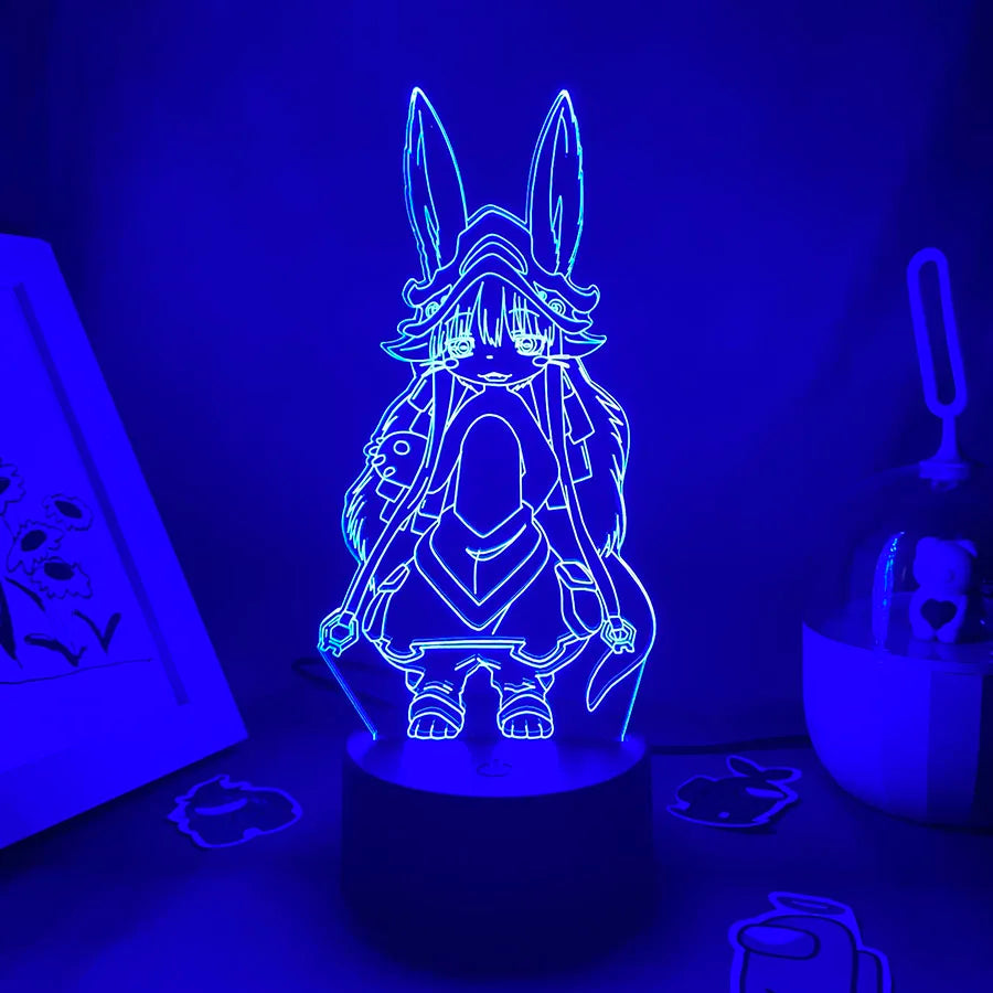 Made in Abyss Anime 3D LED Night Light