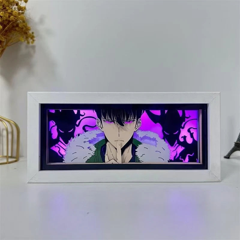 3D Shadow Box Anime LED Night Light