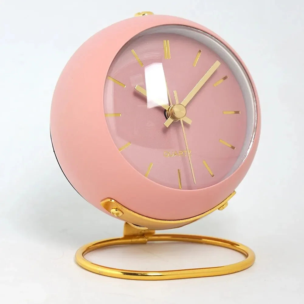 Vintage Metal Needle Alarm Clock