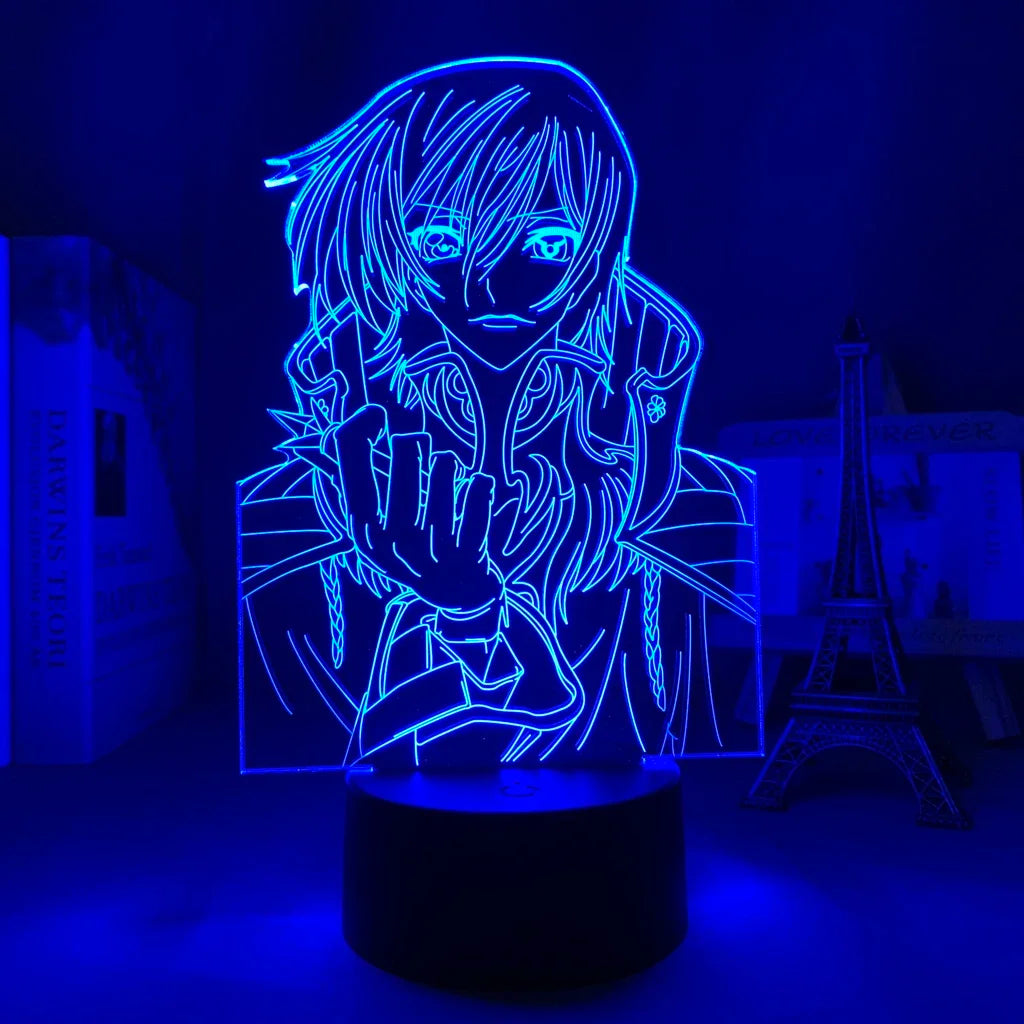 Code Geass Anime 3D LED Night Light