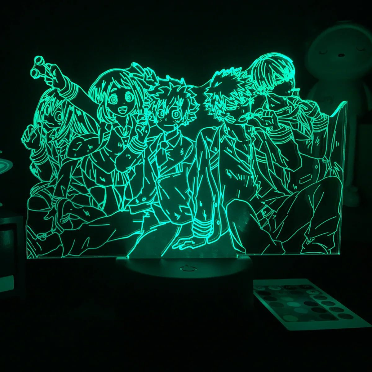 My Hero Academia Anime 3D LED Night Light
