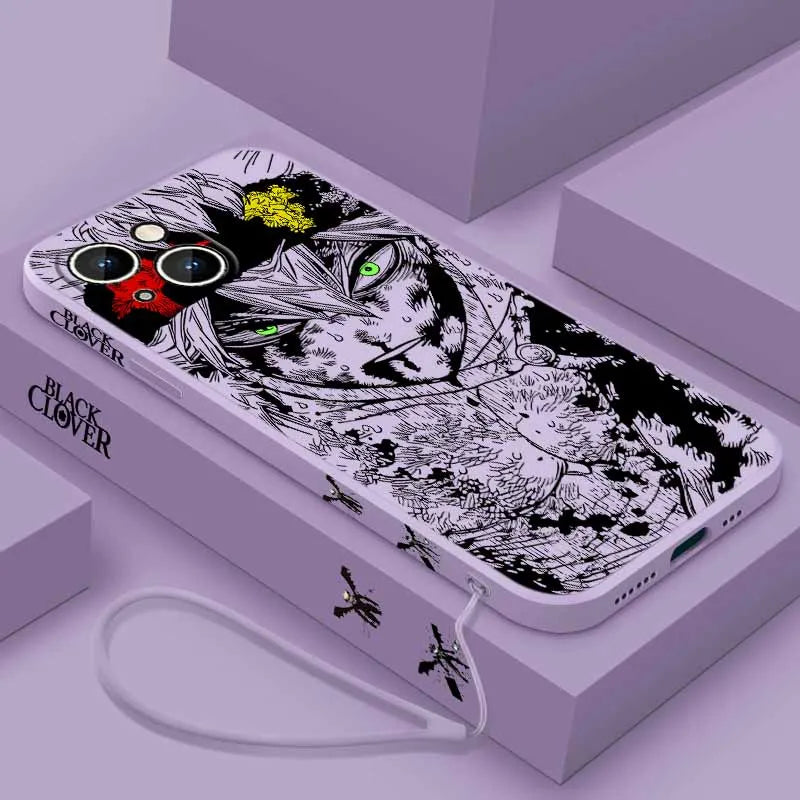 Black Clover Anime Phone Case